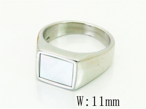 BC Wholesale Big CZ Rings Jewelry Stainless Steel 316L Rings NO.#BC17R0750HIV