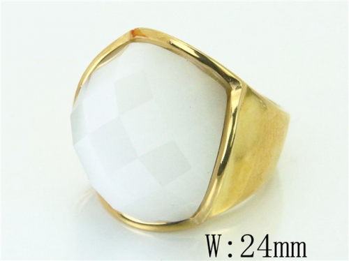 BC Wholesale Big CZ Rings Jewelry Stainless Steel 316L Rings NO.#BC17R0301HNX