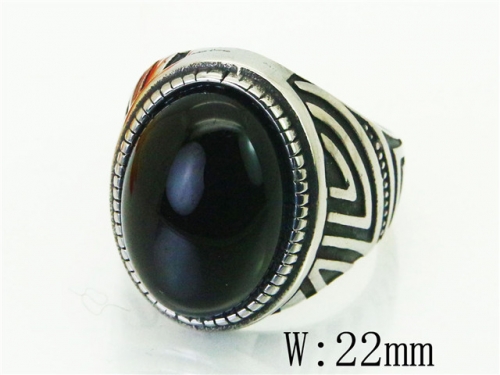 BC Wholesale Big CZ Rings Jewelry Stainless Steel 316L Rings NO.#BC17R0558HIE