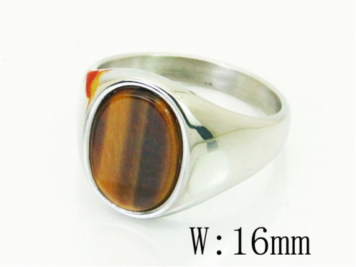 BC Wholesale Big CZ Rings Jewelry Stainless Steel 316L Rings NO.#BC17R0731HIA