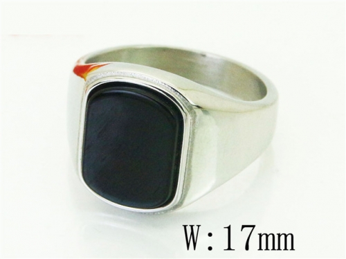 BC Wholesale Big CZ Rings Jewelry Stainless Steel 316L Rings NO.#BC17R0742HIX