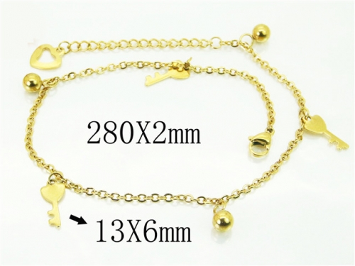 BC Wholesale Anklets Jewelry Stainless Steel 316L Anklets NO.#BC61B0588JS