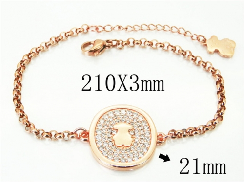 BC Wholesale Bracelets Jewelry Stainless Steel 316L Bracelets NO.#BC90B0500HOS