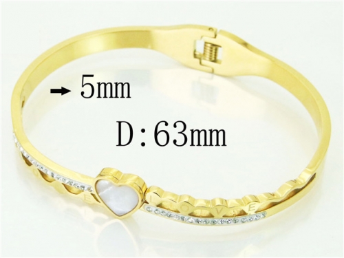 BC Wholesale Bangles Jewelry Stainless Steel 316L Bangle NO.#BC80B1510HJL