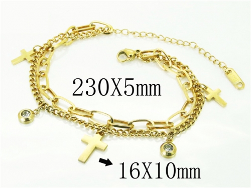 BC Wholesale Bracelets Jewelry Stainless Steel 316L Bracelets NO.#BC24B0153NLA