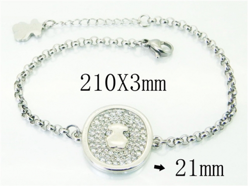 BC Wholesale Bracelets Jewelry Stainless Steel 316L Bracelets NO.#BC90B0498HLQ