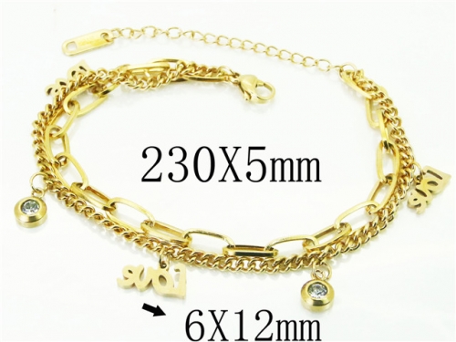 BC Wholesale Bracelets Jewelry Stainless Steel 316L Bracelets NO.#BC24B0133NLF