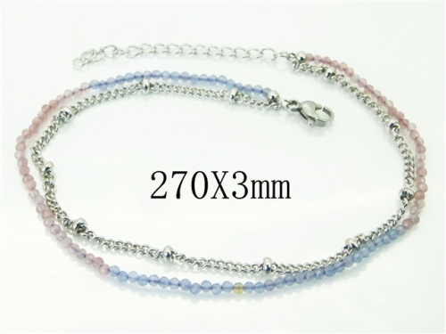 BC Wholesale Anklets Jewelry Stainless Steel 316L Anklets NO.#BC21B0495HJS