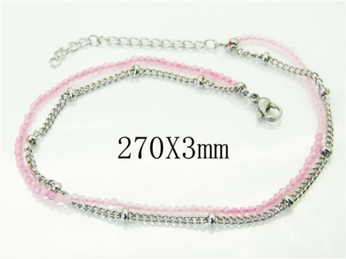 BC Wholesale Anklets Jewelry Stainless Steel 316L Anklets NO.#BC21B0497HJW