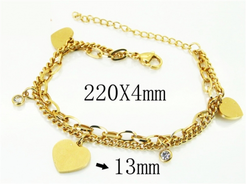BC Wholesale Bracelets Jewelry Stainless Steel 316L Bracelets NO.#BC65B0156LLW