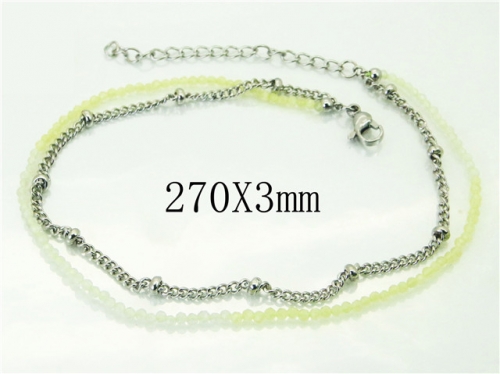 BC Wholesale Anklets Jewelry Stainless Steel 316L Anklets NO.#BC21B0498HJC