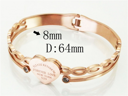 BC Wholesale Bangles Jewelry Stainless Steel 316L Bangle NO.#BC80B1502HIL