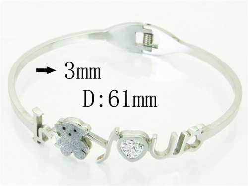 BC Wholesale Bangles Jewelry Stainless Steel 316L Bangle NO.#BC64B1559HJX