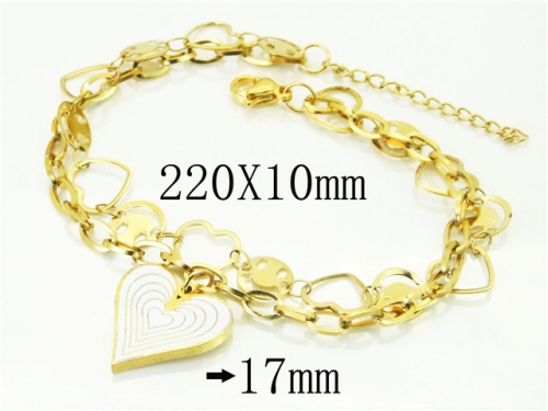 BC Wholesale Bracelets Jewelry Stainless Steel 316L Bracelets NO.#BC66B0107HHW