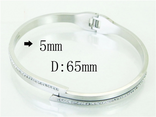 BC Wholesale Bangles Jewelry Stainless Steel 316L Bangle NO.#BC80B1511HDD