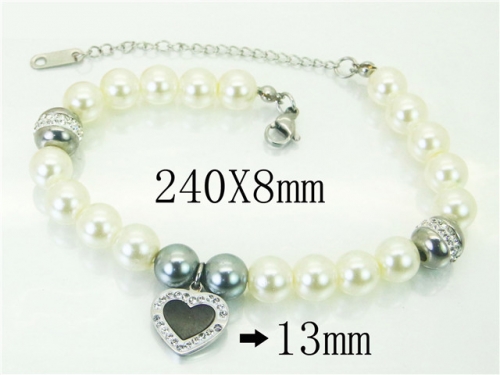 BC Wholesale Bracelets Jewelry Stainless Steel 316L Bracelets NO.#BC80B1515NL