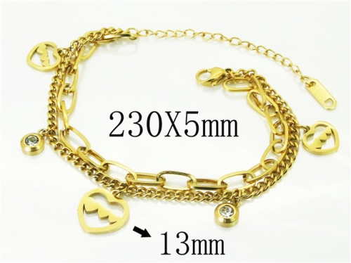 BC Wholesale Bracelets Jewelry Stainless Steel 316L Bracelets NO.#BC24B0127NLZ