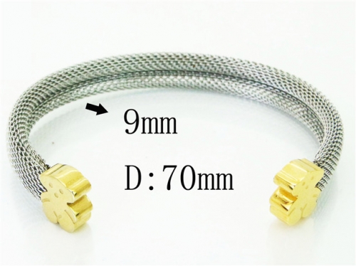 BC Wholesale Bangles Jewelry Stainless Steel 316L Bangle NO.#BC64B1544HKD