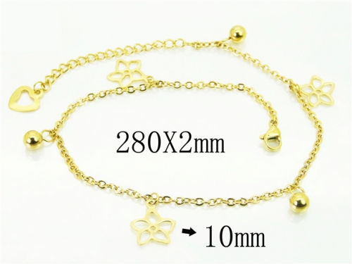 BC Wholesale Anklets Jewelry Stainless Steel 316L Anklets NO.#BC61B0584JQ