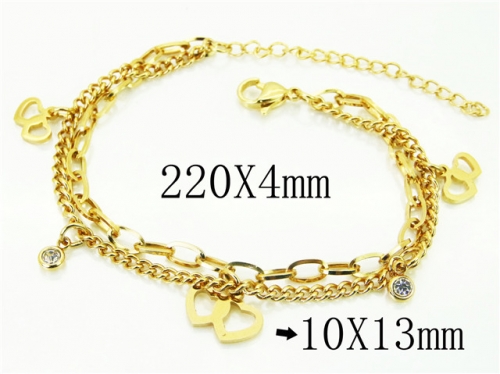 BC Wholesale Bracelets Jewelry Stainless Steel 316L Bracelets NO.#BC65B0153LLD