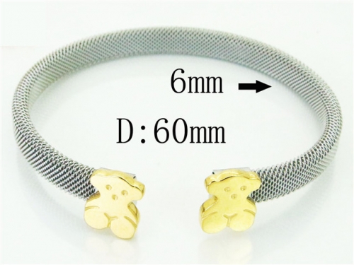 BC Wholesale Bangles Jewelry Stainless Steel 316L Bangle NO.#BC64B1565HKD