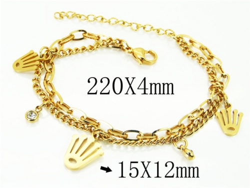 BC Wholesale Bracelets Jewelry Stainless Steel 316L Bracelets NO.#BC65B0142LLD