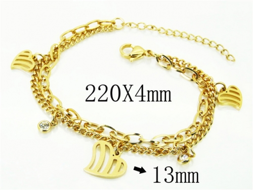 BC Wholesale Bracelets Jewelry Stainless Steel 316L Bracelets NO.#BC65B0154LLC