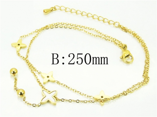 BC Wholesale Anklets Jewelry Stainless Steel 316L Anklets NO.#BC32B0704PX