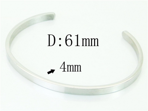 BC Wholesale Bangles Jewelry Stainless Steel 316L Bangle NO.#BC62B0656OE