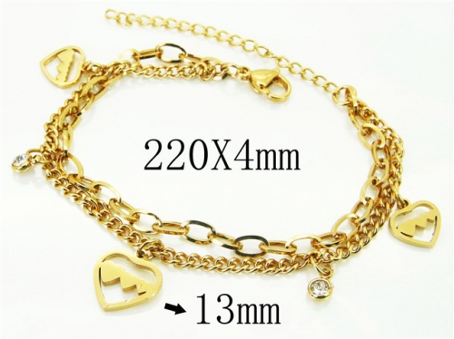 BC Wholesale Bracelets Jewelry Stainless Steel 316L Bracelets NO.#BC65B0137LLX