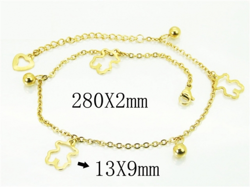 BC Wholesale Anklets Jewelry Stainless Steel 316L Anklets NO.#BC61B0583JZ