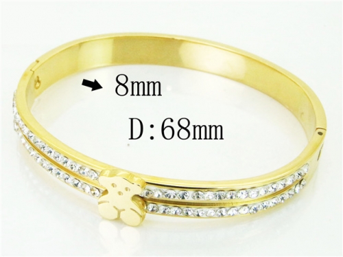 BC Wholesale Bangles Jewelry Stainless Steel 316L Bangle NO.#BC64B1598HND