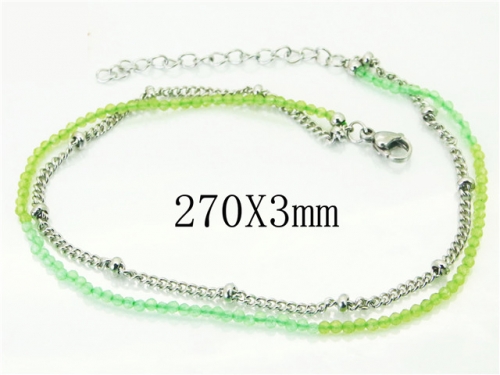 BC Wholesale Anklets Jewelry Stainless Steel 316L Anklets NO.#BC21B0494HJQ