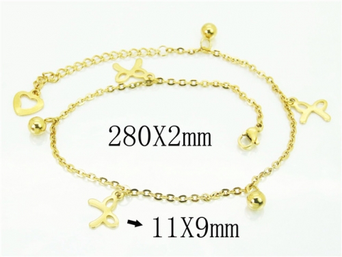 BC Wholesale Anklets Jewelry Stainless Steel 316L Anklets NO.#BC61B0580JB