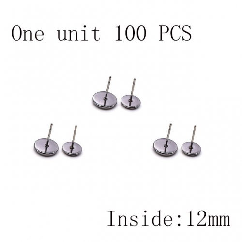 BC Wholesale DIY Jewelry Stainless Steel 316L Earrings Fitting NO.#SJ137AS026