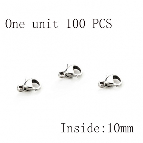 Wholesale Good Quality Claw Clasp Stainless Steel 304 Lobster Claw Clasp NO.#SJ137A9002