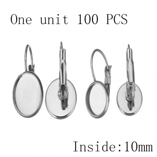 BC Wholesale DIY Jewelry Stainless Steel 316L Earrings Fitting NO.#SJ137AS1034