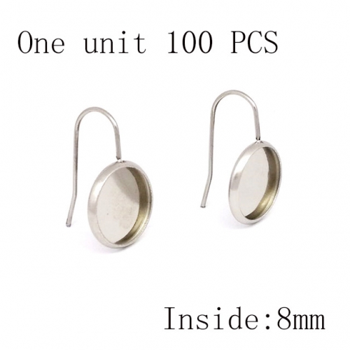 BC Wholesale DIY Jewelry Stainless Steel 316L Earrings Fitting NO.#SJ137AS8027