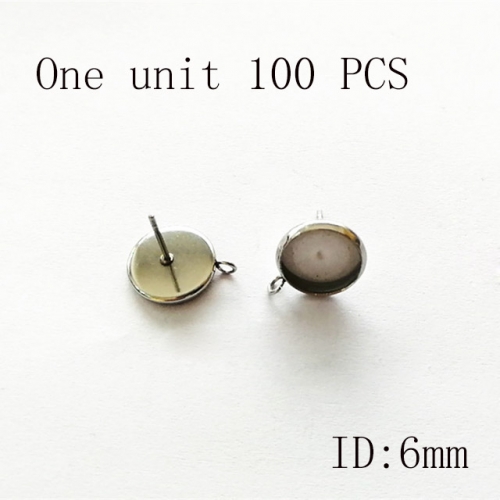 BC Wholesale DIY Jewelry Stainless Steel 316L Earrings Fitting NO.#SJ137AS6200