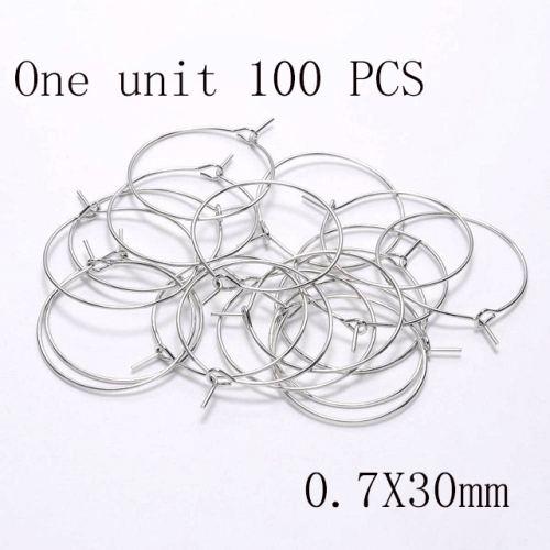BC Wholesale DIY Jewelry Stainless Steel 316L Earrings Fitting NO.#SJ137A0008