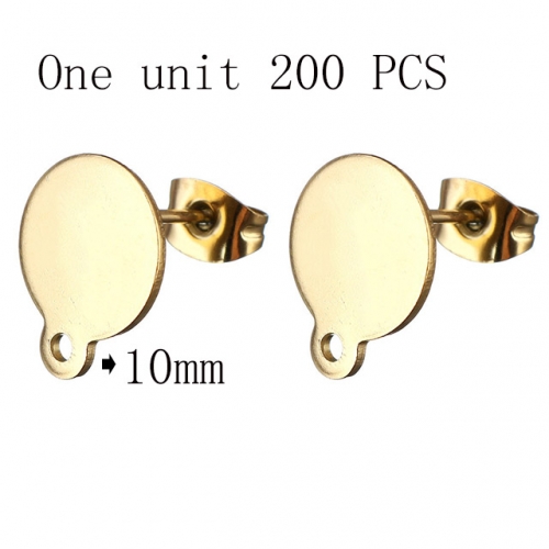 BC Wholesale DIY Jewelry Stainless Steel 316L Earrings Fitting NO.#SJ137AG1015