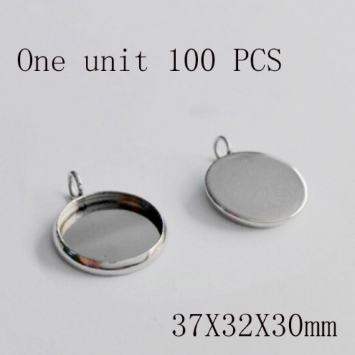 Wholesale DIY Jewelry Stainless Steel 316L Bead Caps or Pendant Caps Fittings NO.#SJ137A1270