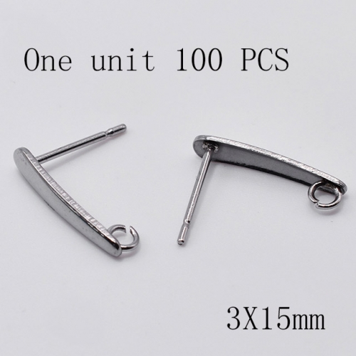 BC Wholesale DIY Jewelry Stainless Steel 316L Earrings Fitting NO.#SJ137AD020