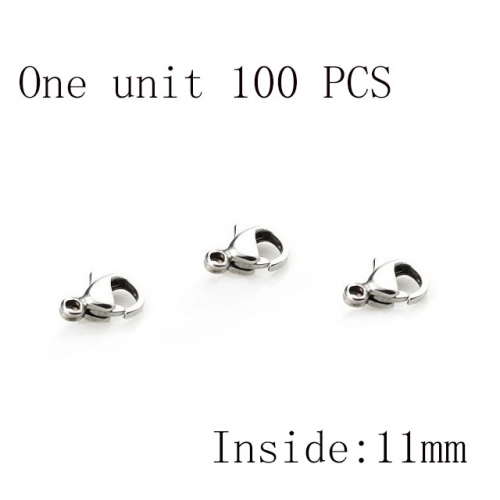 Wholesale Good Quality Claw Clasp Stainless Steel 304 Lobster Claw Clasp NO.#SJ137A9003