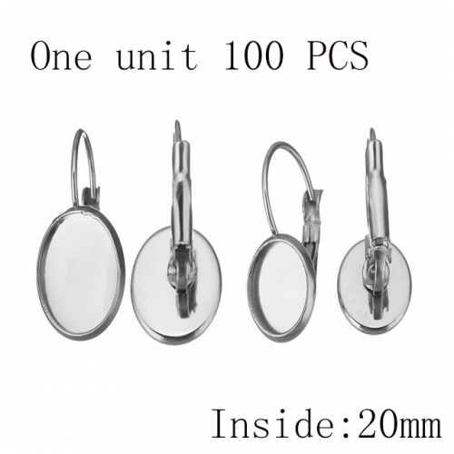 BC Wholesale DIY Jewelry Stainless Steel 316L Earrings Fitting NO.#SJ137AS2050