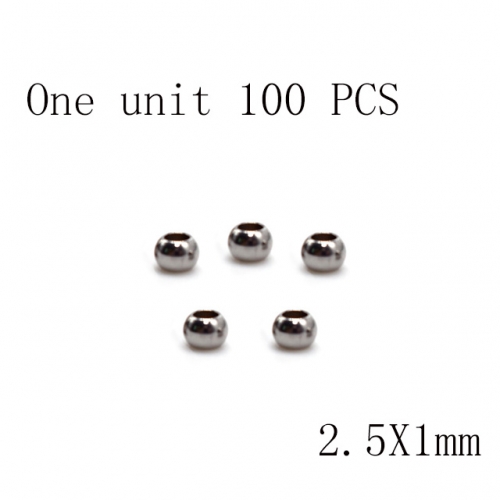 BC Wholesale DIY Jewelry Stainless Steel 316L Beads Fitting NO.#SJ137A2101