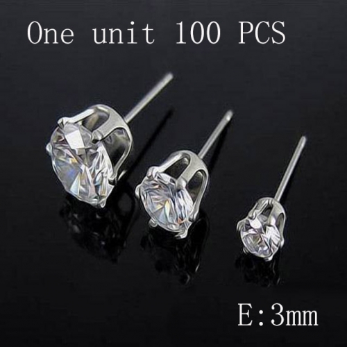 BC Wholesale DIY Jewelry Stainless Steel 316L Earrings Fitting NO.#SJ137AES3100