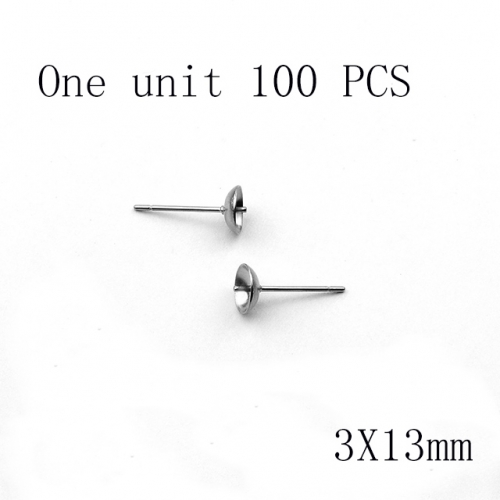 BC Wholesale DIY Jewelry Stainless Steel 316L Earrings Fitting NO.#SJ137A3134
