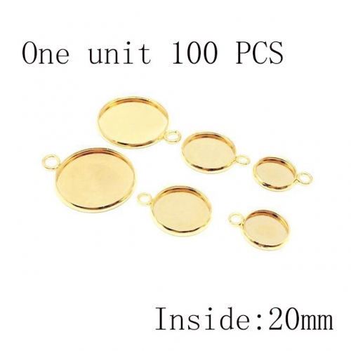 Wholesale DIY Jewelry Stainless Steel 316L Bead Caps or Pendant Caps Fittings NO.#SJ137AGB2220