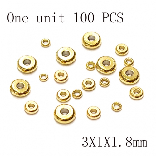 BC Wholesale DIY Jewelry Stainless Steel 316L Beads Fitting NO.#SJ137AG3151